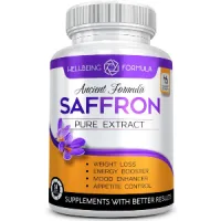 wellbeing formula saffron bottle