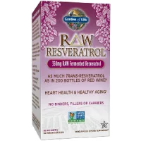 garden of life resveratrol bottle